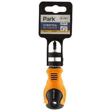 Park Отвертка (+) PH1*38мм 2к ручка, 8395 (арт. 795856)