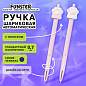Ручка с топпером шариковая автоматическая FUNSTER "CAT PAW", СИНЯЯ, ассорти, пишущий узел 0,7 мм, линия письма 0,35 мм, 144376 (арт. 144376)