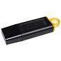 Флеш-диск 128 GB KINGSTON DataTraveler Exodia, разъем USB 3.2, черный/желтый, DTX/128GB (арт. 513639)