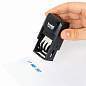 Датер-мини месяц буквами, оттиск 20 х 3,8 мм, синий, TRODAT 4810, корпус черный (арт. 230546)