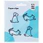 Скрепки фигурные 19мм, MESHU "Cat&Dog ", 4шт., пакет с европодвесом (арт. 328219)