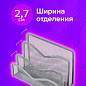 Подставка для сортировки писем и бумаг 3-х секционная BRAUBERG "Germanium", 122х173х83 мм, серебро, 237970 (арт. 237970)