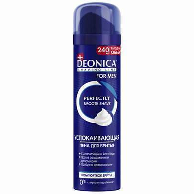 Пена для бритья 240 мл, DEONICA FOR MEN "Комфортное бритье", 4600104035623 (арт. 609380)