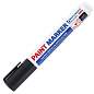 Маркер-краска лаковый (paint marker) 6 мм, ЧЕРНЫЙ, НИТРО-ОСНОВА, BRAUBERG PROFESSIONAL PLUS EXTRA, 151451 (арт. 151451)