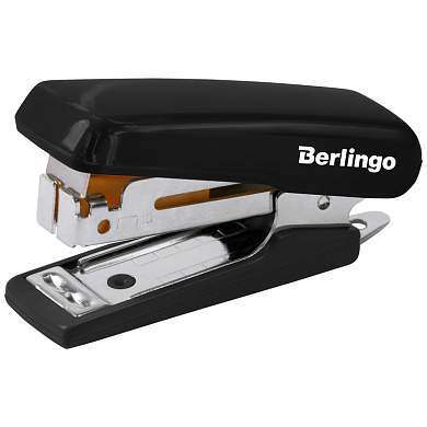 Мини-степлер №10 Berlingo "Comfort" до 10л., пластиковый корпус, черный (арт. 320534)