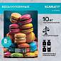 Весы кухонные SCARLETT SC-KS57P82, электронный дисплей, max вес 10 кг, тарокомпенсация, стекло (арт. 458300)