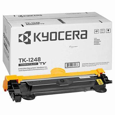 Тонер-картридж KYOCERA (TK-1248) PA2001/PA2001w/MA2001/MA2001w, ресурс 1500 стр., оригинальный, 1T02Y80NL0 (арт. 364468)