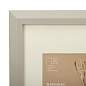 Рамка 21х30 см с паспарту 13х18 см, небьющаяся, аналог IKEA, багет 26 мм, МДФ, BRAUBERG "Zool", серая, 391377 (арт. 391377)