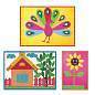 Цветная бумага А4 ГОФРИРОВАННАЯ, 8 листов 8 цветов, 160 г/м2, ОСТРОВ СОКРОВИЩ, 129293 (арт. 129293)