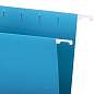 Подвесные папки А4/Foolscap (404х240 мм) до 80 л., КОМПЛЕКТ 10 шт., синие, картон, STAFF, 270933 (арт. 270933)