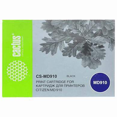 Картридж матричный CACTUS (CS-MD910) для Citizen MD-910, черный (арт. 364169)