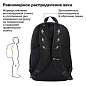 Рюкзак BRAUBERG FASHION CITY универсальный, 2 отделения, Norm, черный, 46х31х15 см, 272573 (арт. 272573)