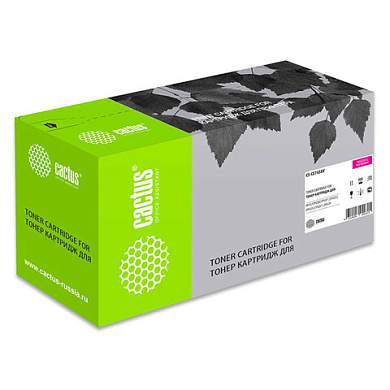 Картридж лазерный CACTUS (CS-CE743A) для HP LaserJet CP5225/5225N, пурпурный, ресурс 7300 страниц (арт. 362315)