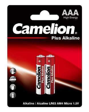 Элемент питания Camelion Plus Alkaline Lr03/286 Bl2 (арт. 15691)