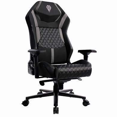 Кресло BRABIX PREMIUM "Core GM-160", мультиблок, 4D подлокотники, литой поролон, черное/серое, 532952 (арт. 532952)
