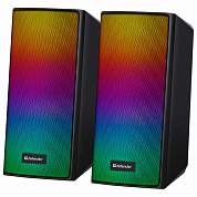 Колонки компьютерные DEFENDER SPITFIRE 2.0, 6 Вт, Bluetooth, питание от USB, 65047 (арт. 514046)