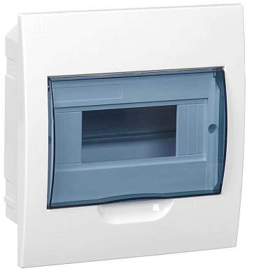 IEK бокс (корпус) пластик ЩРВ-П-8 модулей встраиваемый  IP41 MKP12-V-08-40-20 (арт. 516548)