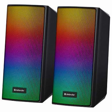 Колонки компьютерные DEFENDER SPITFIRE 2.0, 6 Вт, Bluetooth, питание от USB, 65047 (арт. 514046)