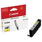 Картридж струйный CANON (CLI-481Y) для PIXMA TS704/TS6140, желтый, ресурс 257 страниц, оригинальный, 2100C001 (арт. 363215)