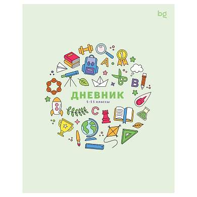 Дневник 1-11 кл. 48л. на скобе BG "Мои достижения", глянцевая ламинация (арт. 377798)