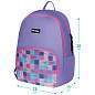 Рюкзак Berlingo Light "Squares" 39,5*28*16см, 2 отделения, 3 кармана, уплотненная спинка (арт. 336398)
