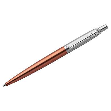 Ручка шариковая Parker "Jotter Chelsea Orange CT" синяя, 1,0мм, кнопочн., подарочная упаковка (арт. 242283)