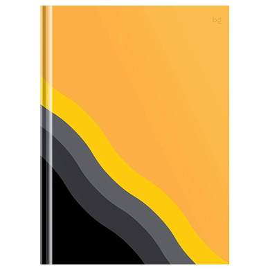 Бизнес-блокнот А4, 120л., BG "Bright wave", глянцевая ламинация (арт. 376898)