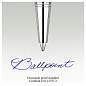 Стержень шариковый объемный Parker "QuinkFlow Ball Point" синий, 98мм, 0,8мм, метал. корпус, блистер (арт. 241798)
