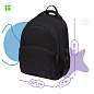 Рюкзак Berlingo U3 "Totally black" 41*29,5*13см, 2 отделения, 4 кармана, эргономичная спинка (арт. 368699)