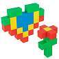 Магнитный конструктор MAGNETIC CUBES "КУБИЧЕСКИЙ", 72 магнитных кубика, BRAUBERG KIDS, 665724 (арт. 665724)