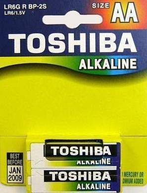 Элемент питания Toshiba LR6/316 BL2 (арт. 180)