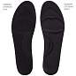 Стельки для обуви с ЭФФЕКТОМ ПАМЯТИ, материал MEMORY FOAM, размер RU 34-39 / EU 35-40, с линиями выреза, SHEGRA (ШЕГРА), 700746 (арт. 700746)