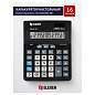 Калькулятор настольный Eleven Business Line CDB1601-BK, 16 разрядов, двойное питание, 155*205*35мм, черный (арт. 339194)