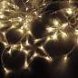 Электрогирлянда-занавес комнатная "Звезды" 3х1 м, 138 LED, теплый белый, 220 V, ЗОЛОТАЯ СКАЗКА, 591338 (арт. 591338)