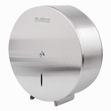 Диспенсер для туалетной бумаги LAIMA PROFESSIONAL INOX, (Система T1) БОЛЬШОЙ, нержавеющая сталь, матовый, 605700 (арт. 605700)