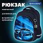 Рюкзак BRAUBERG OPTIMA, 2 отделения, с брелоком, "Night driver", 36х27х18 см, 272096 (арт. 272096)