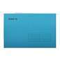 Подвесные папки А4/Foolscap (404х240 мм) до 80 л., КОМПЛЕКТ 10 шт., синие, картон, STAFF, 270933 (арт. 270933)