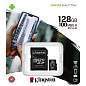 Карта памяти microSDXC 128 GB KINGSTON Canvas Select Plus UHS-I U1,100 Мб/с (class 10), адаптер, SDCS2/128 GB, SDCS2/128GB (арт. 513194)