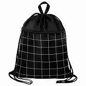 Мешок для обуви BRAUBERG БОЛЬШОЙ, с ручкой, карман на молнии, сетка, 49х41 см, "Checkered", 272404 (арт. 272404)