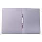 Скоросшиватель OfficeSpace "Дело", картон мелованный, 300г/м2, красный, пробитый, до 200л. (арт. 195076)