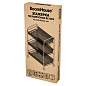 Этажерка (тележка) BOOMHOUSE (БУМХАУС) RC-003 3 яруса, на колесах, В62,5хШ42,5хГ25,5 см, металл, белая, 701456 (арт. 701456)