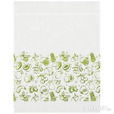 Пакеты для заморозки и хранения с защелкой Zip-Lock 18*22см,(1л),15шт,пакет,102848/ Рыжий кот (арт. 859281)