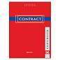 Тетрадь А4, 96 л., BRAUBERG скоба, клетка, обложка картон, "CONTRACT", 400521 (арт. 400521)
