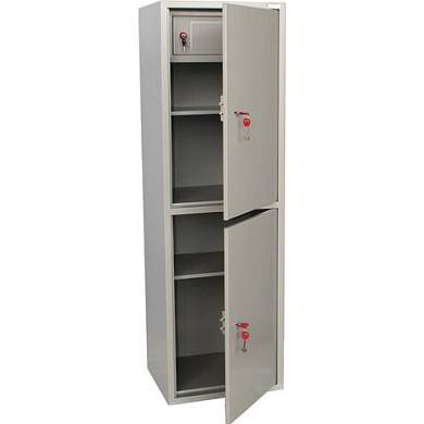 Шкаф металлический для документов BRABIX "KBS-032Т", 1503х470х390 мм, 37 кг, трейзер, сварной, 291157 (арт. 291157)