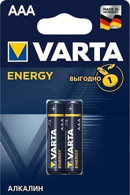 Элемент питания Varta 4103.213.412 Energy Lr03/286 Bl2 (арт. 388481)