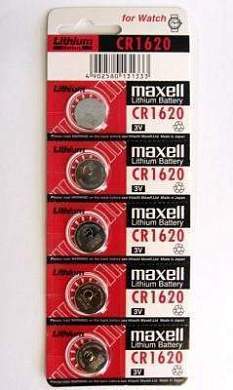 Элемент питания Maxell CR1620 BL5 (арт. 14253)