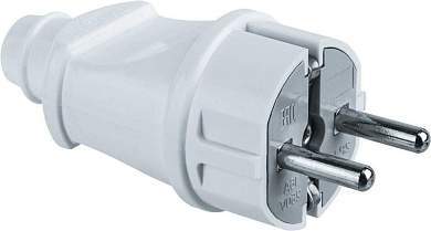 Navigator вилка  NCA-PL02-16A-E-WH прямая с/з белая 61359 (арт. 652837)