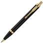 Ручка шариковая PARKER "IM Core Black Lacquer GT", ежедневник А5 черный, пакет, 880899 (арт. 880899)