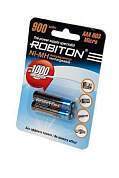 Аккумулятор Robiton R03 900mAh Ni-MH BL2, 08796 (арт. 558341)