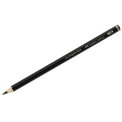 Карандаш ч/г матовый Faber-Castell "Pitt Graphite Matt" 10В, заточен (арт. 331998)